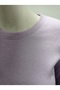 Lila Crew Neck Body Slimfit Soft Touch Seersucker Textured Knitted Fabric Long Sleeve Body Hzlpik01Body - 8