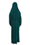 Practical One-Piece Organic Girls' Prayer Dress - Green - 6