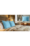 Soft Touch 100% Cotton 70X70Cm Square Pillowcase & Cushion Cover Set of 2 - 2