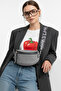Crossbody Women's Body Bag & Bady Bag Gray - 2