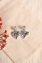 Heart Model Dangle Women's Bijouterie Earrings - 3