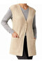 Mercerized Hair Knitted Single Knitted Mother's Vest / Cream - 3