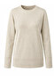 Round Neck Single Knitwear Blouse / Cream - 6