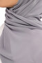 Ready Luxury Practical Hijab Chiffon Shawl Gray - 6