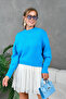 Women's Crew Neck Brioche Knit Soft-Textured Knit Sweater 3014 - 5