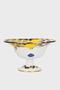 Enameled Footed Fruit Bowl 30 cm Linda Mi̇ss-9663-08 - 2
