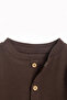 Baby Girl Boy Romper Long Sleeve Beret Embroidered Ribbed Knit Rompers - 4