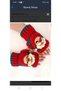Santa Claus Gloves Beanie Set - 2