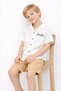 Stylish Shirt and Adjustable Waist Short-Sleeved Shorts 2-Piece Set Children's and Baby Clothing Special Day Bayra - 3