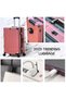Hard Shell Aluminum Framed 28 Inch (30-35kg) Luggage, USB Charging Port, Bottle Holder - 3