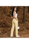 Women S Waterway Striped Elasticated Wide Leg Pants Sweatpants – Summer Relaxed Style and Casual Chic - 3