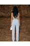 Women S Waterway Striped Elasticated Wide Leg Pants Sweatpants – Summer Relaxed Style and Casual Chic - 4