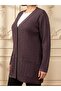 Seasonal Mercerized Mother's Pocket Cardigan / Lilac - 2