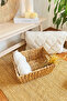 Rectangular Large Size Wicker Sturdy Basket - Organizer - 3