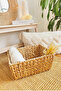 Rectangular Large Size Wicker Sturdy Basket - Organizer - 2