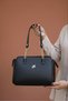 miami polo WOMEN'S BLACK 4-COMPARTMENT HAND AND SHOULDER BAG - 5
