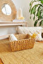 Rectangular Large Size Wicker Sturdy Basket - Organizer