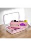 Premium Organized Sewing Embroidery Small Parts Needlework Material Box Blue 2L 20*14cm - 4
