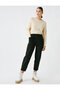 Cotton High Waist Pants - 2
