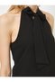 Halter Collar Athlete with Scarf Detail - 5