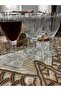 6 Pieces Lux Footed Coffee Side Water and Soft Drink Glass Presentation Glass 250 ml - 4