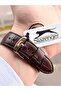 Daily Calendar Leather Cord Internal Functions Active 10 Atm Water Resistant Men's Wristwatch Esl.09.2406 - 4