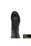 Women's Black Genuine Leather Boots 505092299-1 - 7