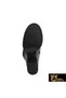 Women's Black Genuine Leather Boots 505092299-1 - 8