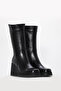Genuine Leather Women's Wedge Heel Boots 124Sza2501 - 4