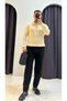 Premium Polo Neck Buttoned Sweater - 2