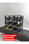 9-Piece Mini Garage Lift for 1/64 Scale Model Vehicles - 2