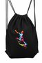 Football Boot Bag Soccer Bag Shoe Bag Sports Backpack Drawstring Sports Bag Astroturf - 4