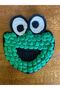 20X18 CM SESAME STREET CHARACTERS WOVEN RELIEF APPLIQUE PATCH White - 2
