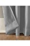 Light Gray Thermal Light-Proof Blackout Blackout Sunshade Curtain (Width X Length) - 3