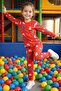 Long Sleeve Patterned Children's Pajama Set # Printed Children's Pajama Set # Laundry Garden # Christmas Patterned Pajamas