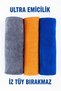 40*40cm 3-Pack Microfiber Car Cleaning and Drying Cloth, Polyamide, Leaves No Marks or Lint, Highly Absorbent,