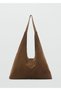 Luluya Genuine Nubuck Leather Hobo Shoulder Bag - Bitter Brown (100% Genuine Leather) - 5