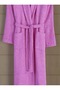 Large Size Shawl-Like Cotton Turkish Bath Sauna Bathrobe Purple Oversized Women Men Unisex 3XL 4XL Bathrobe - 5
