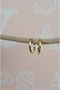 Gold Color Thin Hoop Earrings |   Durable Suitable for Daily Use - 3