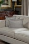 Cushion Cover Plain Jacquard Set - Double-Sided Ribbed 45X45 & 35X50 cm Earth Color