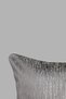 Cushion Cover Plain Jacquard Set - Double-Sided Ribbed 45X45 & 35X50 cm Earth Color - 3