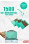 Compatible with 16L Trash Cans - 3 Pack Equivalent to 1500 Pieces of Baby Diaper Capacity Domestic Garbage Bag