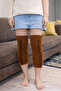 Knee Pads-Natural Wool Leg Warmers – Knee Warmers, Winter Thermal Protector, Camel Hair - 7