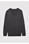 Cashmere Blended Anthracite Sweater Slim Fit / Slim Fit 0710188 -80023 - 6