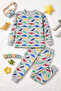 Children's Pajama Set,unicex Pajama Set - 3