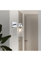 Peter Chrome Crystal Stone Hallway, Bedside, Living Room Living Room Sconce