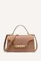 AVRIL TOP HANDLE FLAP SATCHEL