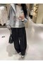 Women's Gray Turn-Down Collar Buttoned Knitwear Cardigan - 6