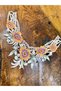13X37 CM FLORAL EMBROIDERED SHIRT CLOTHING COLLAR ACCESSORY SEWING ACCESSORY - 5