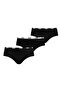 Womens Hipster Underwear (3-Pack) - Black - 2
